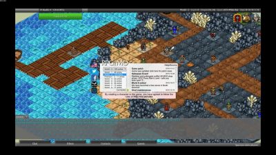 RPG MO. Un MMO RPG avec des pixels