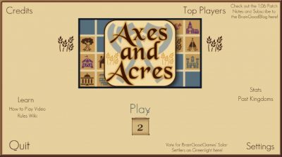 Axes and Acres. Place au plateau