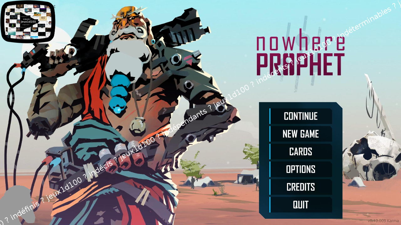 Nowhere Prophet. Roguelike à cartes pour combats tactiques